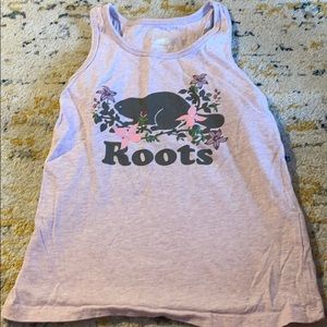Roots Girls Lavender Tank Top
